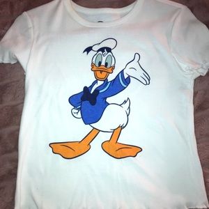 Donald duck crop top